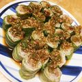 mikutasu's cooksnap of when they made 白菜の豚巻きピリ辛ねぎゴマ酢.