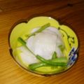 azusonomi's cooksnap of when they made カブの酢の物.