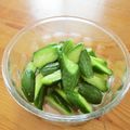pali's cooksnap of when they made 我が家の＊きゅうりのわさび漬け.