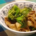 ぽっぽぺぺ's cooksnap of when they made 豚肉とブロッコリーのヨシダソース炒め.