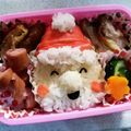 yumana♡'s cooksnap of when they made サンタさん★簡単★キャラ弁 クリスマス.