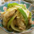 ☆Rokko☆'s cooksnap of when they made 博多屋台の味５★豚肉のマーマレード焼き✿.