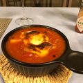 momoetsu's cooksnap of when they made めかじきとトマトのアーリオオーリオ.