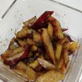 ガチャピカ's cooksnap of when they made レンジで簡単焼き大学芋.