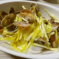 タッチの違うオラフ's cooksnap of when they made 黄ニラとあさりのバター酒蒸し.