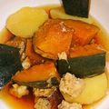 クック561U1J☆'s cooksnap of when they made ☆圧力鍋★かぼちゃのそぼろ煮☆.