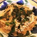 くりりん♬'s cooksnap of when they made 大葉と海苔で味わう♡ツナの和風パスタ♪.