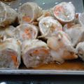 ベビトーレ's cooksnap of when they made 豚肉のシャキシャキもやしと人参ロール.