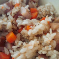 curisupin's cooksnap of when they made ほくほく蓮根の炊き込みピラフ.