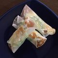 8ｕｓａｕｓａ8's cooksnap of when they made 餃子の皮で☆アボカド☆ベーコンチーズ巻き.