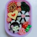 sgnyaoco's cooksnap of when they made 簡単♪おかっぱヘアの女の子＊キャラ弁.