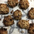 takoyuma's cooksnap of when they made バター卵不使用オートミールチョコクッキー.