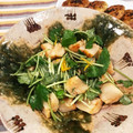 miwayon's cooksnap of when they made 焼きホタテと三つ葉のわさび和え.