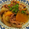 ☆ももとん☆'s cooksnap of when they made 肉じゃが?『肉かぼちゃ♡』おかず簡単煮物.