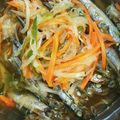 いかめし321's cooksnap of when they made 常備菜に☆ししゃも南蛮漬け.
