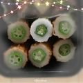 大家族のゴン's cooksnap of when they made 簡単お弁当の彩りに☆ちくわオクラ.