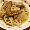 クックWMZBG1☆'s cooksnap of when they made 豚こまと大根と蓮根の煮物.
