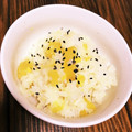 sunnymummy's cooksnap of when they made さつま芋掘りのお芋で、簡単さつま芋ご飯♪.