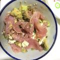 ycko's cooksnap of when they made わさび醤油で♪生ハムとアボカドのサラダ.