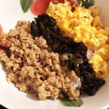 ひこにゃん＊'s cooksnap of when they made 簡単　とりそぼろ丼.