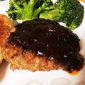 ♡HANABI18♡'s cooksnap of when they made 簡単！ハンバーグソース.