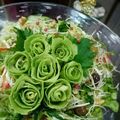 BIGI's cooksnap of when they made シェイブドアボカドでおしゃれサラダ☆.
