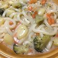 yukasato's cooksnap of when they made 簡単カルボナーラ風うどん.
