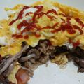 Misanyanko's cooksnap of when they made 簡単フワトロ✨バター醤油の和風オムライス.
