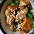 とみんぱす's cooksnap of when they made 簡単 軟らか鶏胸肉の照り焼き丼.