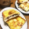 YUKIKI☆'s cooksnap of when they made あずきフレンチトーストサンド.