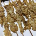 リラシャン's cooksnap of when they made カリカリが美味しい！鶏皮の焼き鳥.