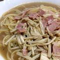 ayaka☆mu's cooksnap of when they made おでんのつゆでパスタ.