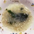 」りふ's cooksnap of when they made 春雨とわかめのスープ✿ガラスープの素で.