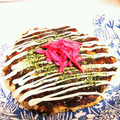 Yutanpo358's cooksnap of when they made 卵小麦粉無し☆豆腐と新玉ねぎのお好み焼き.