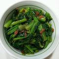 あーいーりー's cooksnap of when they made 梅との相性ばっちり！小松菜梅あえ.