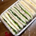 えみちゃむ's cooksnap of when they made ✩♪サンドイッチ♪ハムチーズレタス編✩.