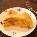 ３Riko３'s cooksnap of when they made 炊飯器でコーンマヨパン風ケークサレ.