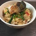 かぁかななっち's cooksnap of when they made 塩サバとドライトマトの炊き込み混ぜご飯.