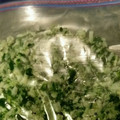 3426's cooksnap of when they made 離乳食 中期 〜小松菜とシラス〜.