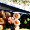 ♡ま➖ゆ♡'s cooksnap of when they made ✿ちくわに梅干詰めちゃった✿.