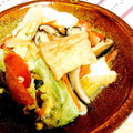 ⭐︎あずき⭐︎'s cooksnap of when they made めんつゆで簡単★白菜と厚揚げの卵野菜炒め.