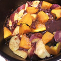 yuuuママ's cooksnap of when they made かぼちゃとさつまいものいとこ煮.