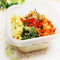 旦那は皿洗い's cooksnap of when they made ナムル作って♪ビビンバ丼.