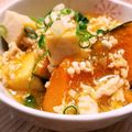 ☆だんご三兄弟☆'s cooksnap of when they made ◆かぼちゃと高野豆腐の鶏そぼろあん◆.