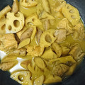 ひろねこムスメ's cooksnap of when they made 蓮根と牛蒡と鶏肉のカレー炒め煮.