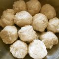 やっちーさん's cooksnap of when they made お弁当に！鶏ミンチれんこんボール.