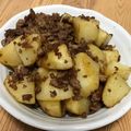 aki☆jun's cooksnap of when they made じゃがいもと挽肉のバター醤油.