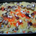 みえぴい's cooksnap of when they made ホットプレートで簡単にできるパエリア.