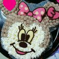 あちゃむそん☆'s cooksnap of when they made 誕生日に♡ミニーちゃんケーキ.
