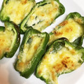 二瑚・奏佑ママ's cooksnap of when they made 超簡単☆ピーマンのマヨ焼き.